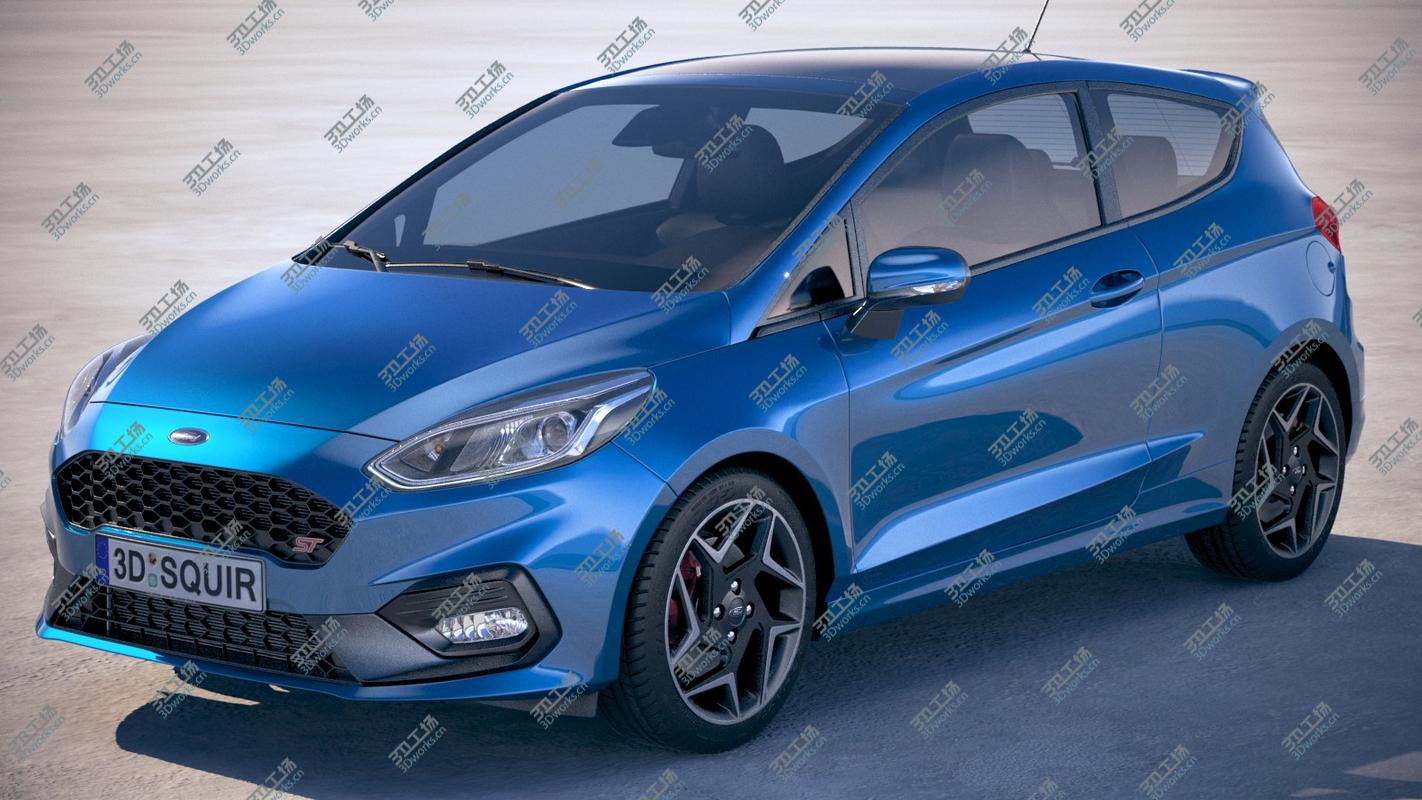 images/goods_img/2021040164/3D Ford Fiesta ST 3-door 2017/1.jpg